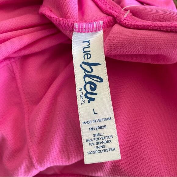 Rue Bleu by Rue21 Hot Pink Weekend Daze One Piece - Picture 4 of 6